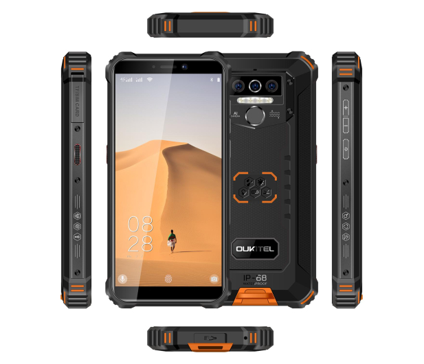 OUKITEL WP5 4/32GB 8000mAh pomaranczowy - 570107 - zdjęcie 10